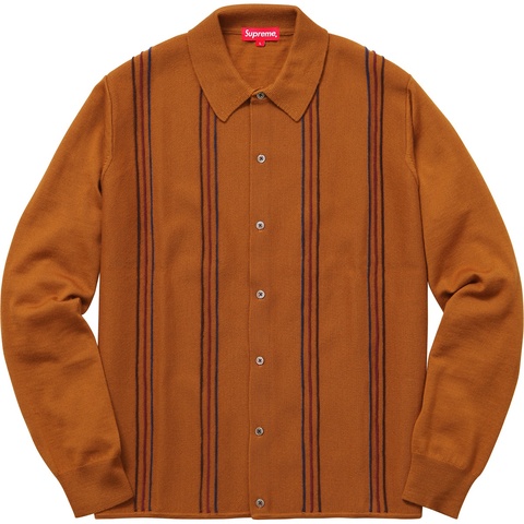 Supreme Striped Polo Sweater - Colorway