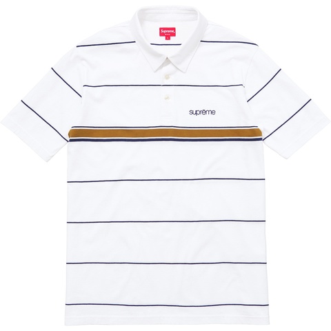 Supreme Striped Polo - Colorway