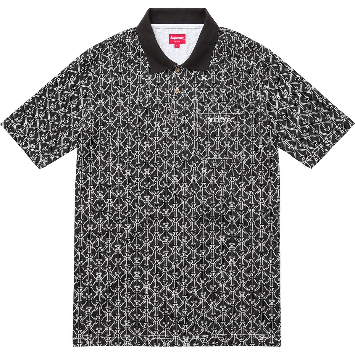 Supreme Rope Print Polo (SS16)