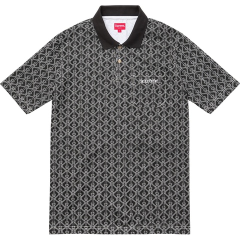 Supreme Rope Print Polo - Colorway