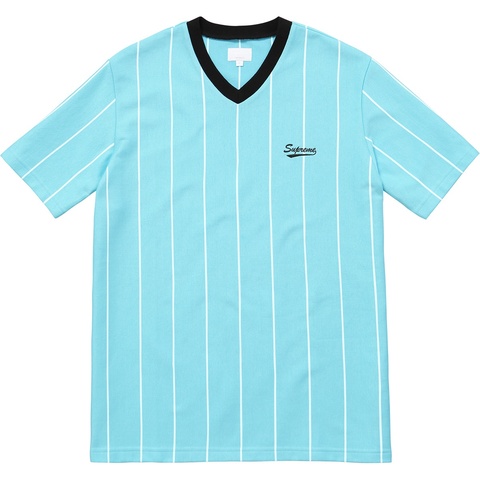 Supreme Pinstripe Soccer Top - Colorway