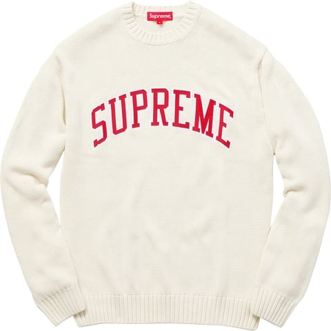 Tackle Twill Sweater - spring/summer 2016 - Supreme