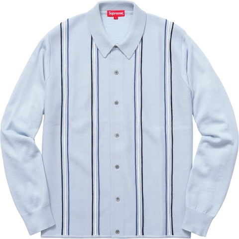 Supreme Striped Polo Sweater - Colorway