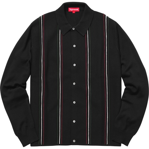 Striped Polo Sweater - spring/summer 2016 - Supreme