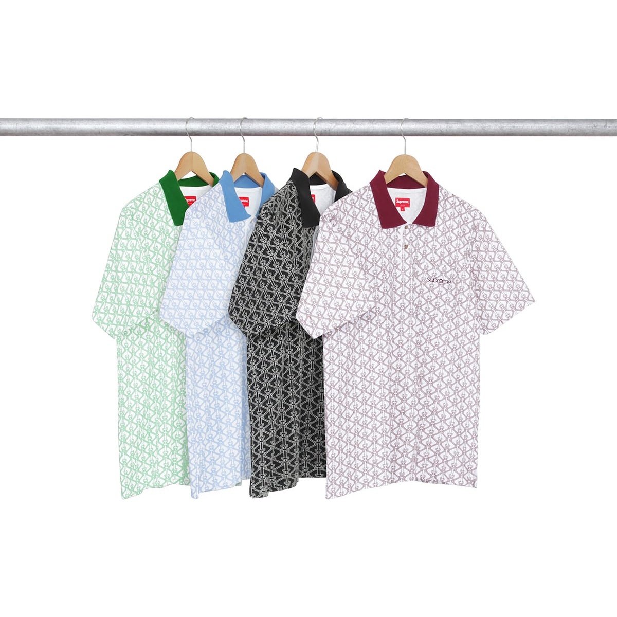 Supreme Rope Print Polo (spring/summer 2016)
