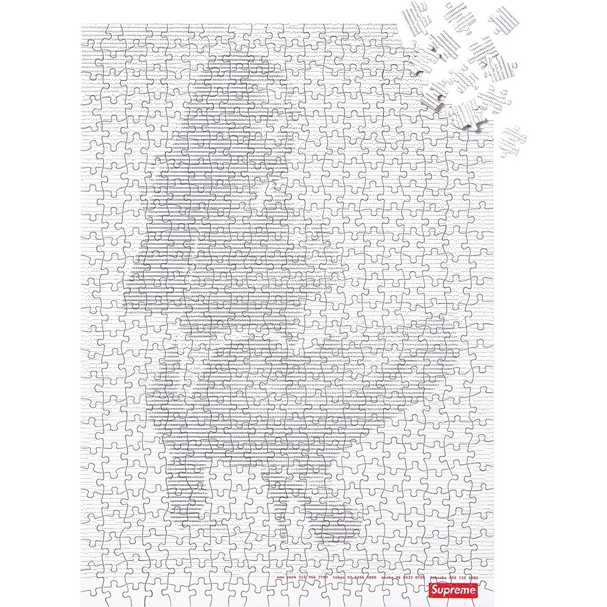 Digi Jigsaw Puzzle - spring/summer 2017 - Supreme