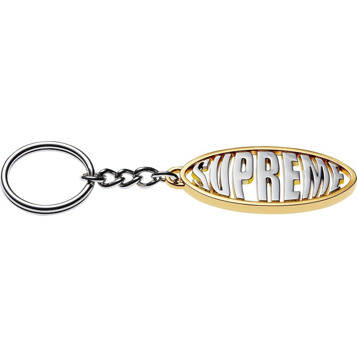 Oval Logo Keychain - spring/summer 2017 - Supreme