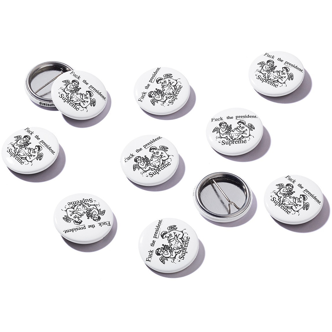 Supreme FTP Button (spring/summer 2017) - $1.00