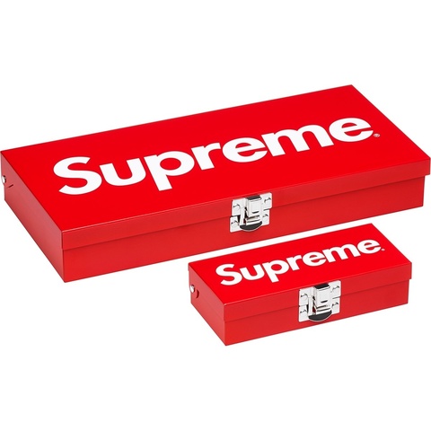 Supreme Small Metal Storage Box - $32.00