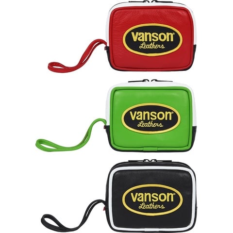 Supreme Supreme®/Vanson® Leather Wrist Bag - $98.00