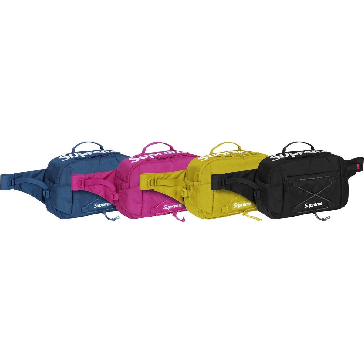 バッグ Supreme waist bag Supreme Waist Bag SS18 Fanny Pack Brand - Black | eBay
