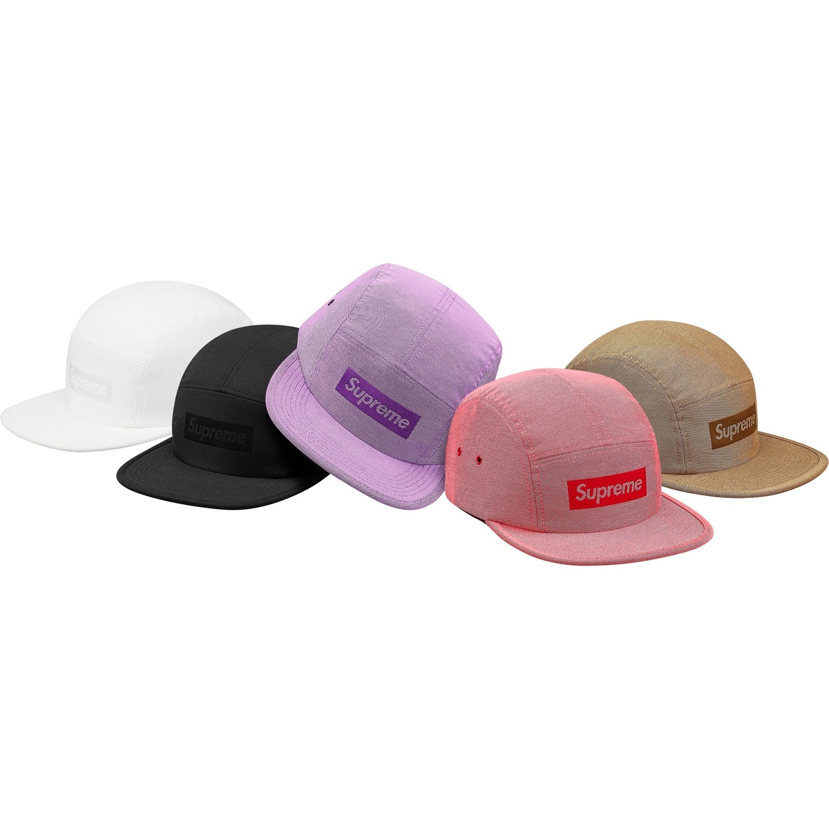 Supreme Jacquard Logo Camp Cap (spring/summer 2017) - $54.00