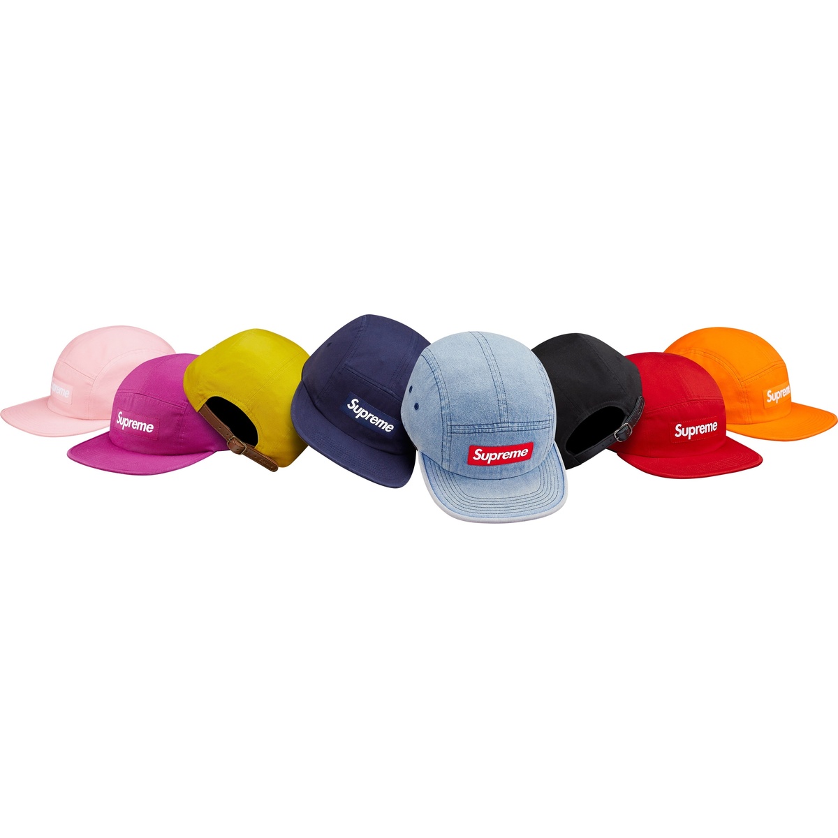Supreme Washed Chino Twill Camp Cap (spring/summer 2017) - $54.00