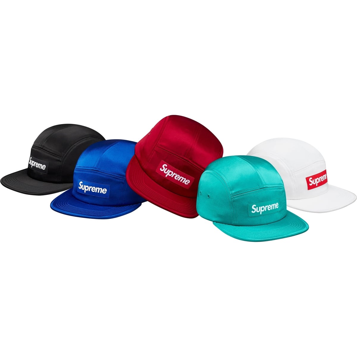 Supreme Satin Camp Cap (spring/summer 2017) - $46.00