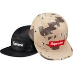 Leather Camp Cap