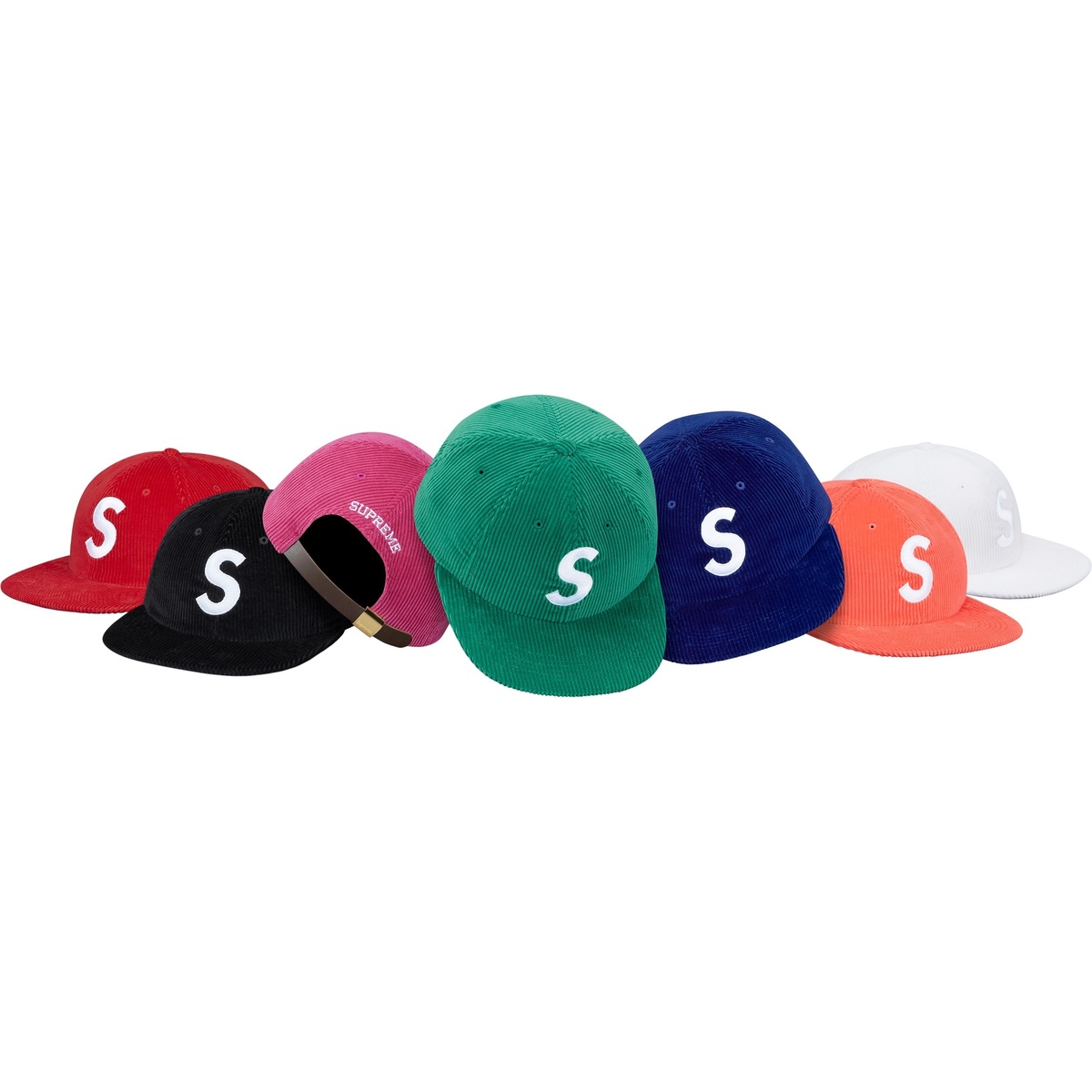 Supreme Corduroy S Logo 6-Panel (spring/summer 2017) - $54.00