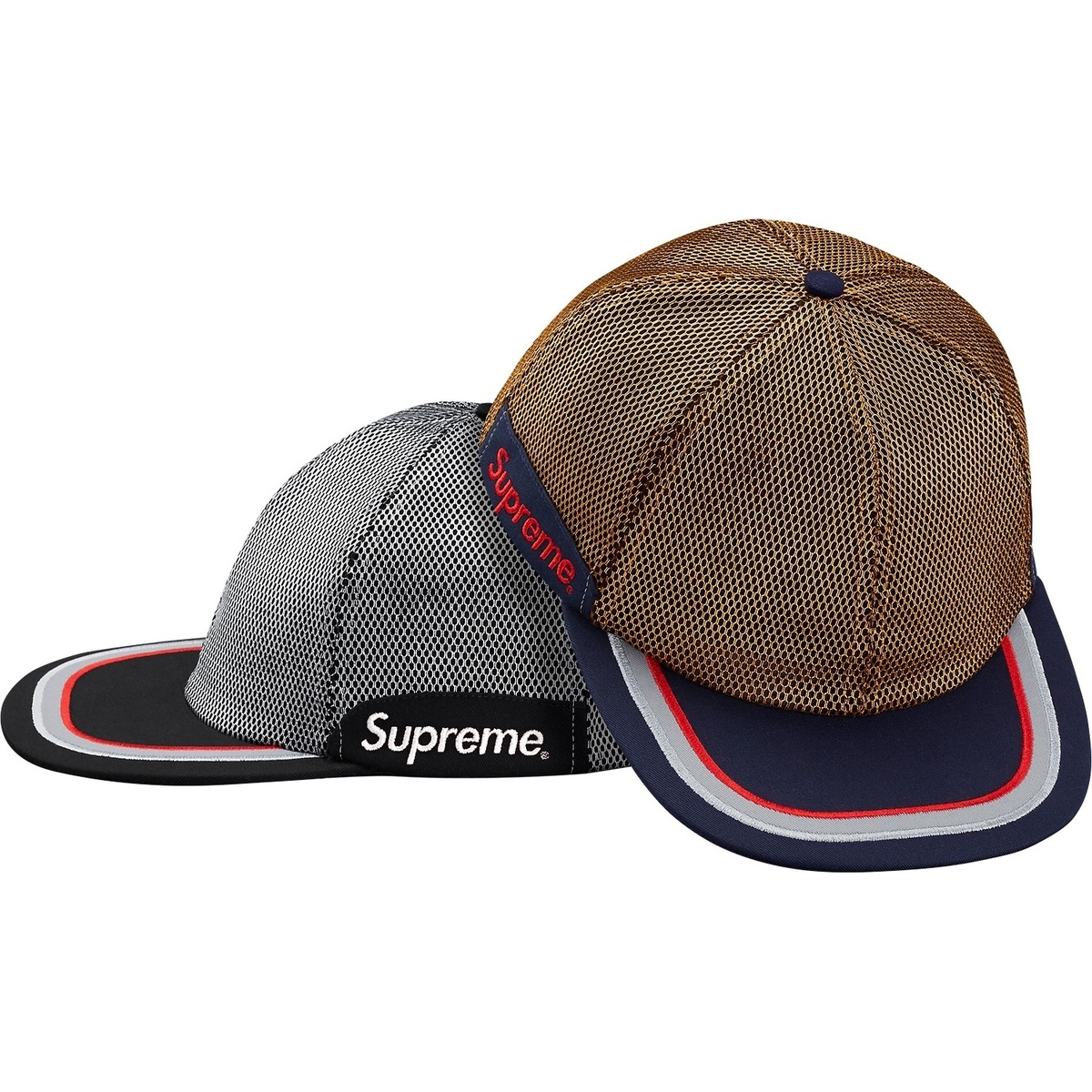 Supreme Metallic Mesh 6-Panel Hat (spring/summer 2017) - $50.00