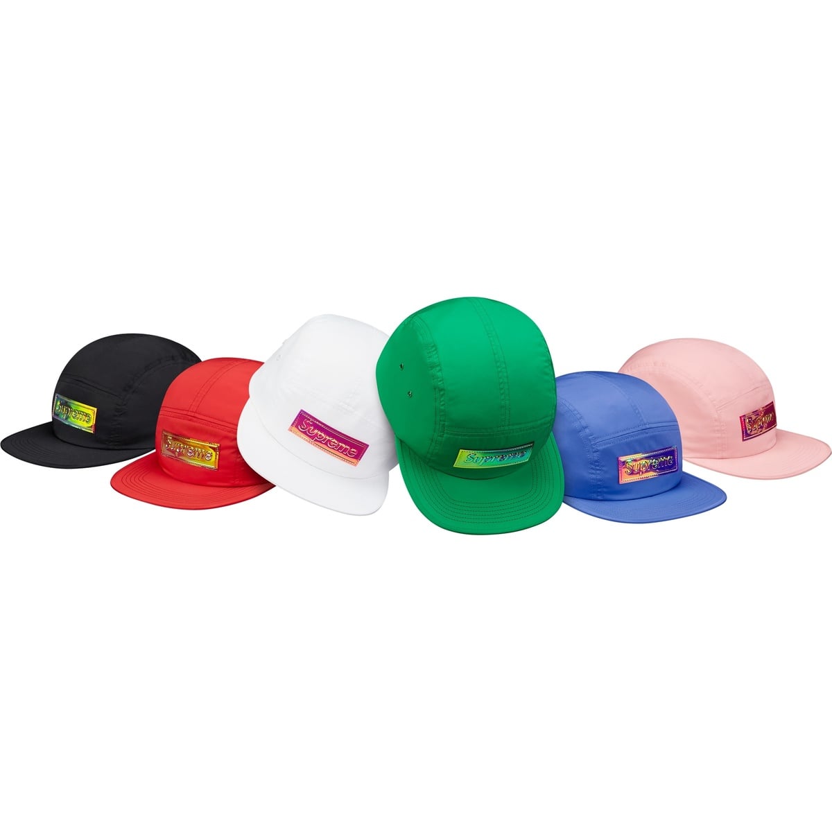 Iridescent Logo Camp Cap - spring/summer 2017 - Supreme