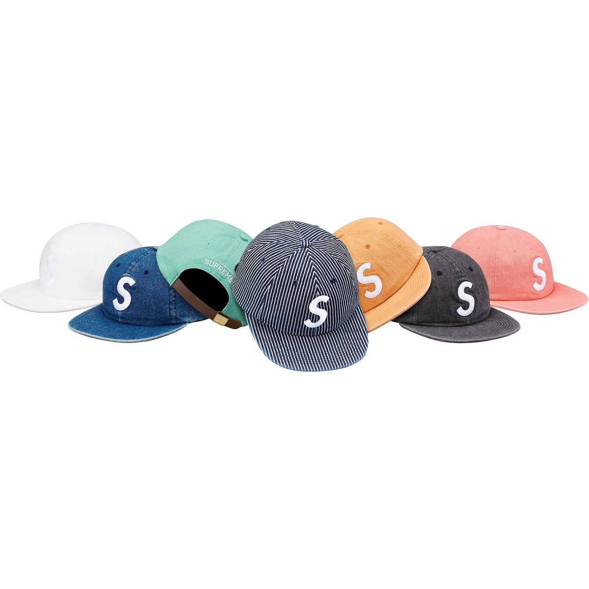 Washed Denim S Logo 6-Panel - spring/summer 2017 - Supreme