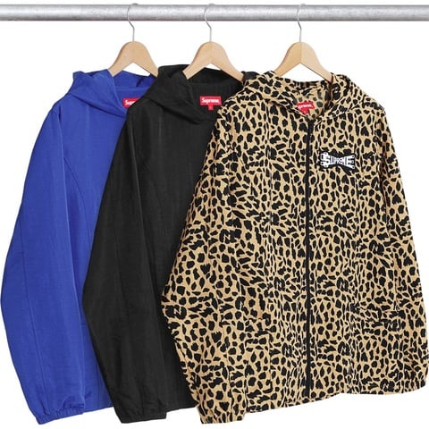 Supreme Skew Hooded Nylon Jacket - $148.00