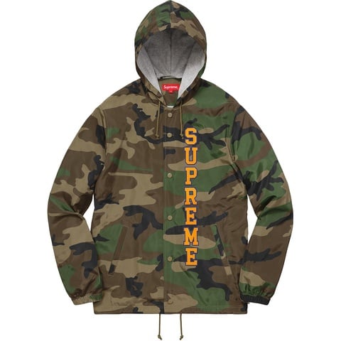 Supreme Vertical Logo Hooded Coaches Jacket - Colorway