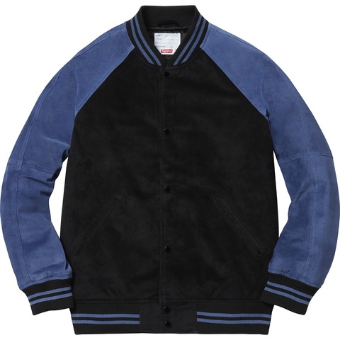 Supreme Suede Varsity Jacket - Colorway