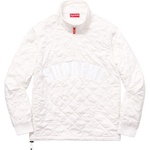 Supreme Arc Logo Quilted Half Zip Pullover (SS17)