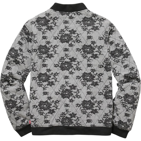 最終価格　Supreme Quilted Lace Bomber Jacket Quilted Lace Bomber Jacket - spring/summer 2017 - Supreme