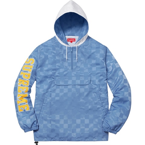 Supreme Checkered Nylon Hooded Pullover - Colorway