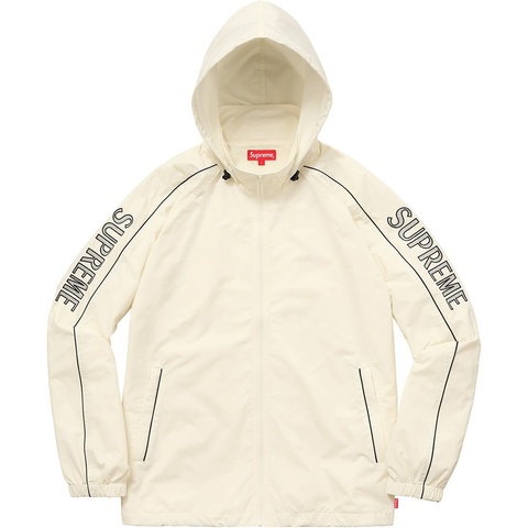 Striped Logo Windbreaker - spring/summer 2017 - Supreme