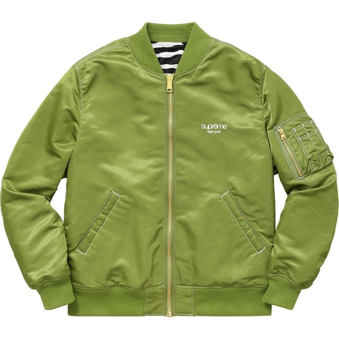 ジャケット・アウター supreme Contrast Stitch Reversible MA-1 SUPREME Contrast Stitch Reversible MA-1 - メルカリ