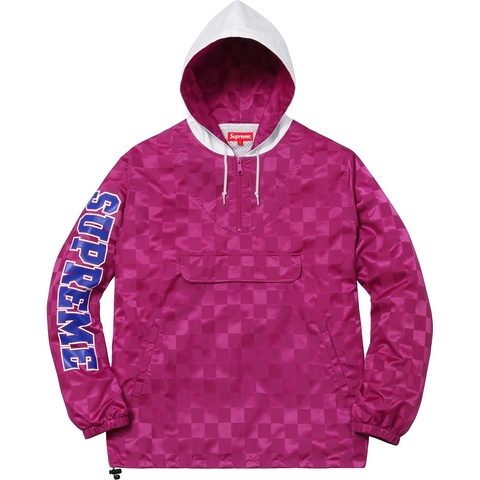 Supreme Checkered Nylon Hooded Pullover - Colorway