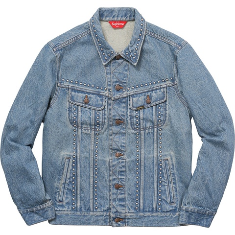 Studded Denim Trucker Jacket - spring/summer 2017 - Supreme Studded Denim Trucker Jacket - spring/summer 2017 - Supreme