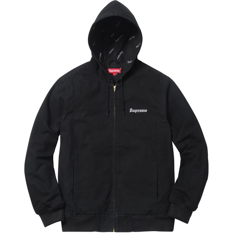 2-Tone Hooded Work Jacket - spring/summer 2017 - Supreme