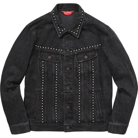 Studded Denim Trucker Jacket - spring/summer 2017 - Supreme