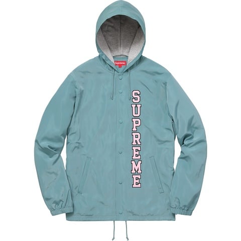 Supreme Vertical Logo Hooded Coaches Jacket - Colorway