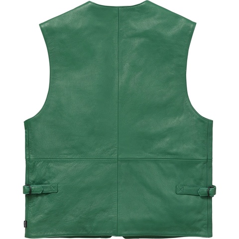 Supreme Leather Utility Vest - Colorway