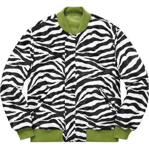Contrast Stitch Reversible MA-1 Jacket - Supreme