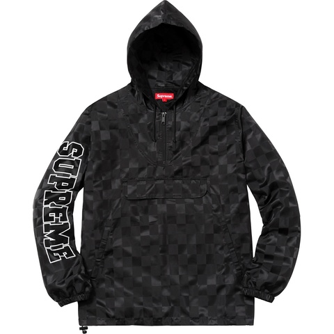 Supreme Checkered Nylon Hooded Pullover - Colorway