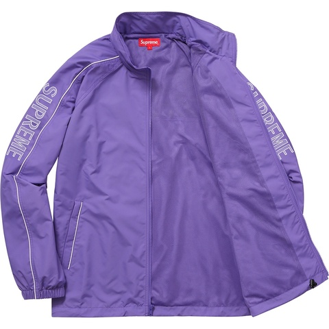 Supreme Striped Logo Windbreaker - Colorway