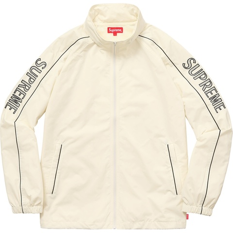 【完売品】supreme Striped Logo Windbreaker Striped Logo Windbreaker - spring/summer 2017 - Supreme