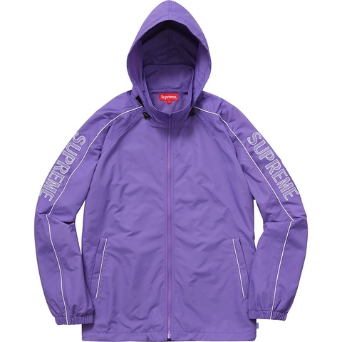 【完売品】supreme Striped Logo Windbreaker Striped Logo Windbreaker - spring/summer 2017 - Supreme