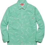 Supreme Denim Logo Chore Coat (SS17)