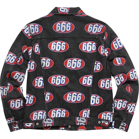 Supreme 666 Denim Trucker Jacket - Colorway