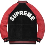 Supreme Suede Varsity Jacket (SS17)