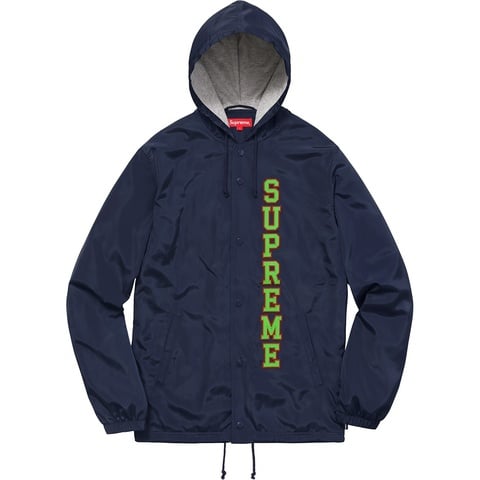 Supreme Vertical Logo Hooded Coaches Jacket - Colorway