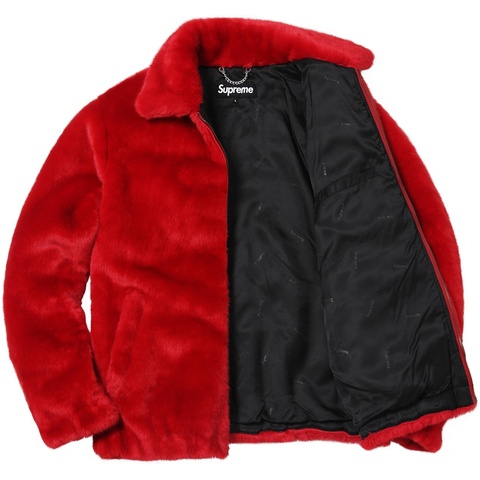 Supreme Faux Fur Bomber Jacket - Colorway