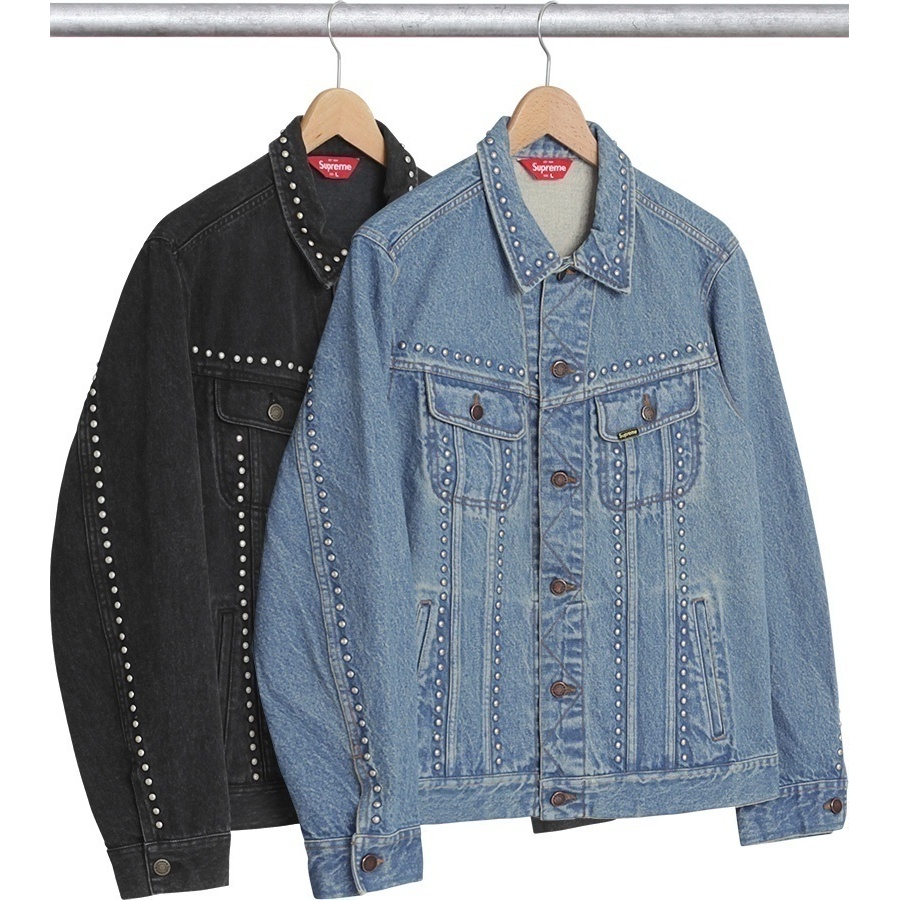 Studded Denim Trucker Jacket - spring/summer 2017 - Supreme Studded Denim Trucker Jacket - spring/summer 2017 - Supreme