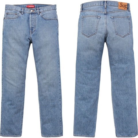 Stone Washed Black Slim Jeans - spring/summer 2017 - Supreme