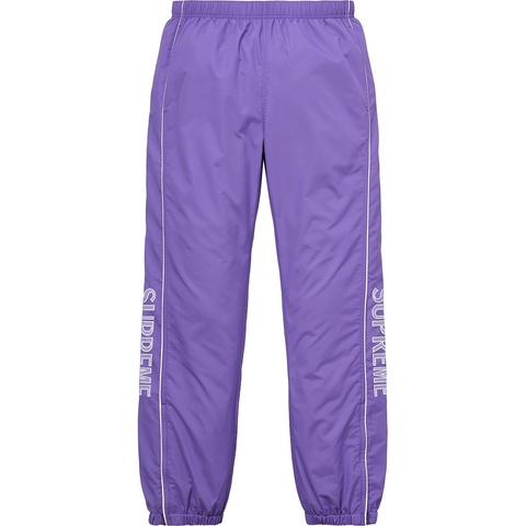 Supreme Striped Logo Warm Up Pant - Colorway